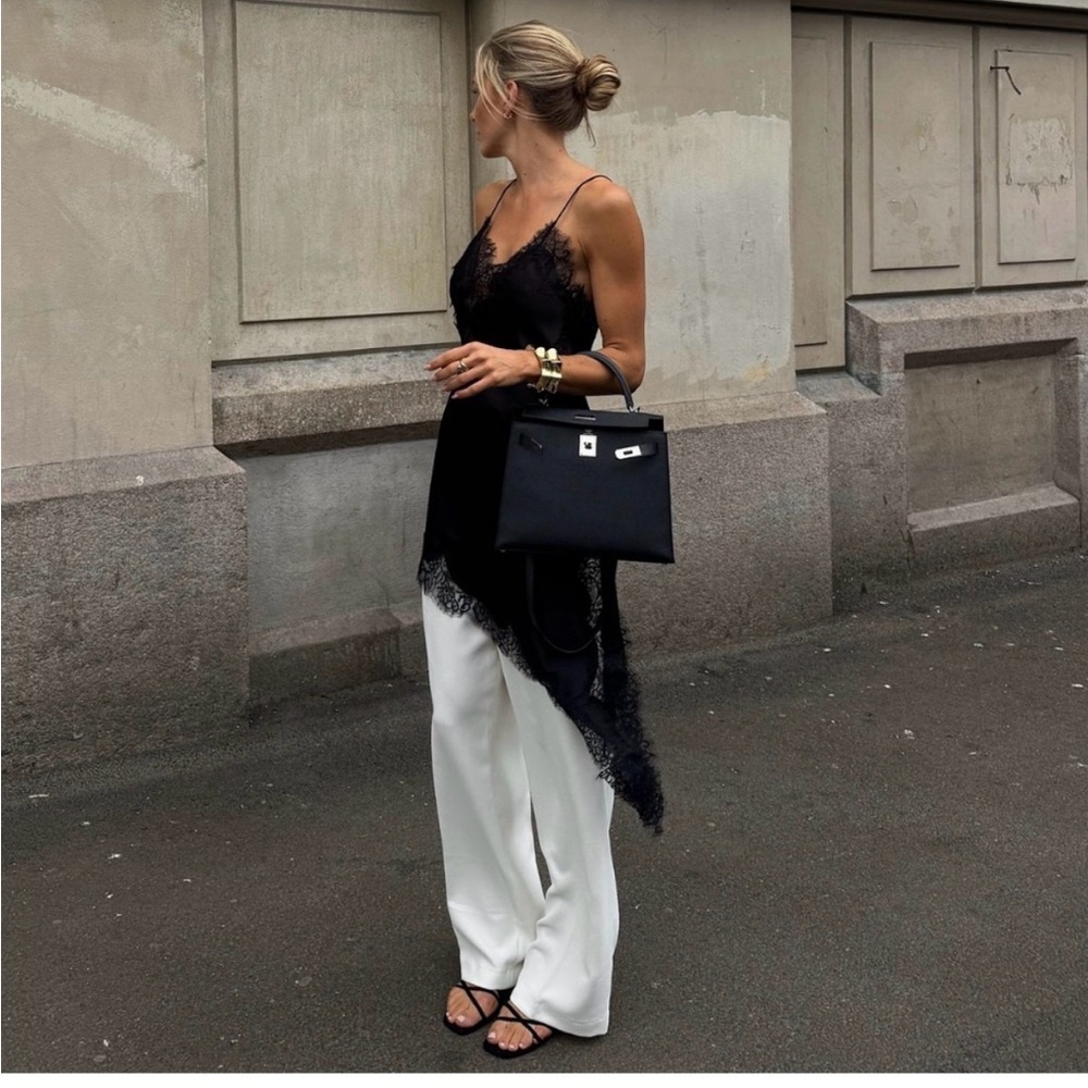 Zara Black Lace Dress
